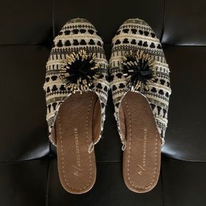 Anthropologie slip on shoes